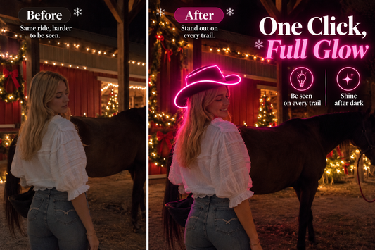 HaloHoof LED Cowgirl Hat